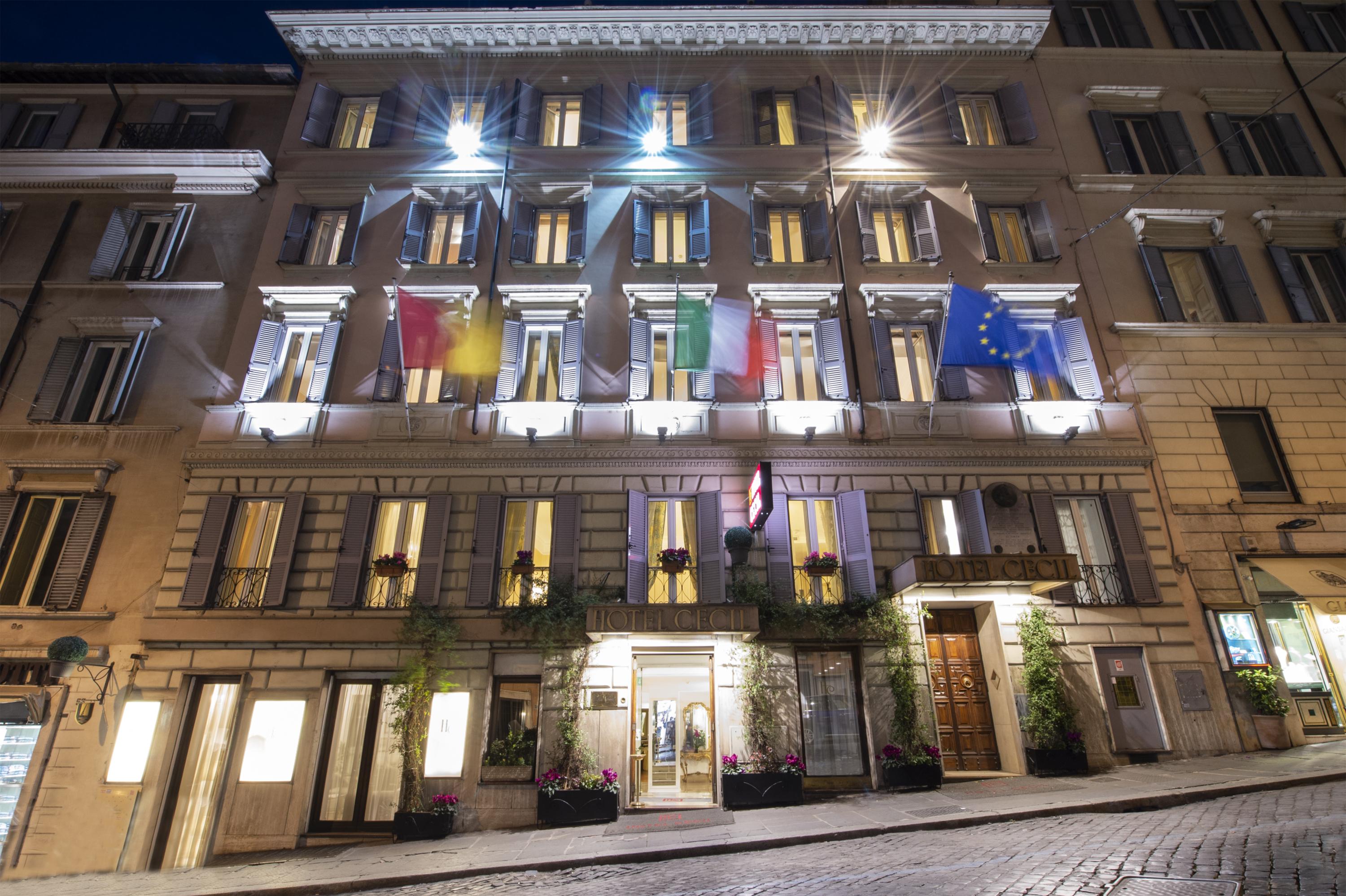 Hotel Cecil Ρώμη Εξωτερικό φωτογραφία