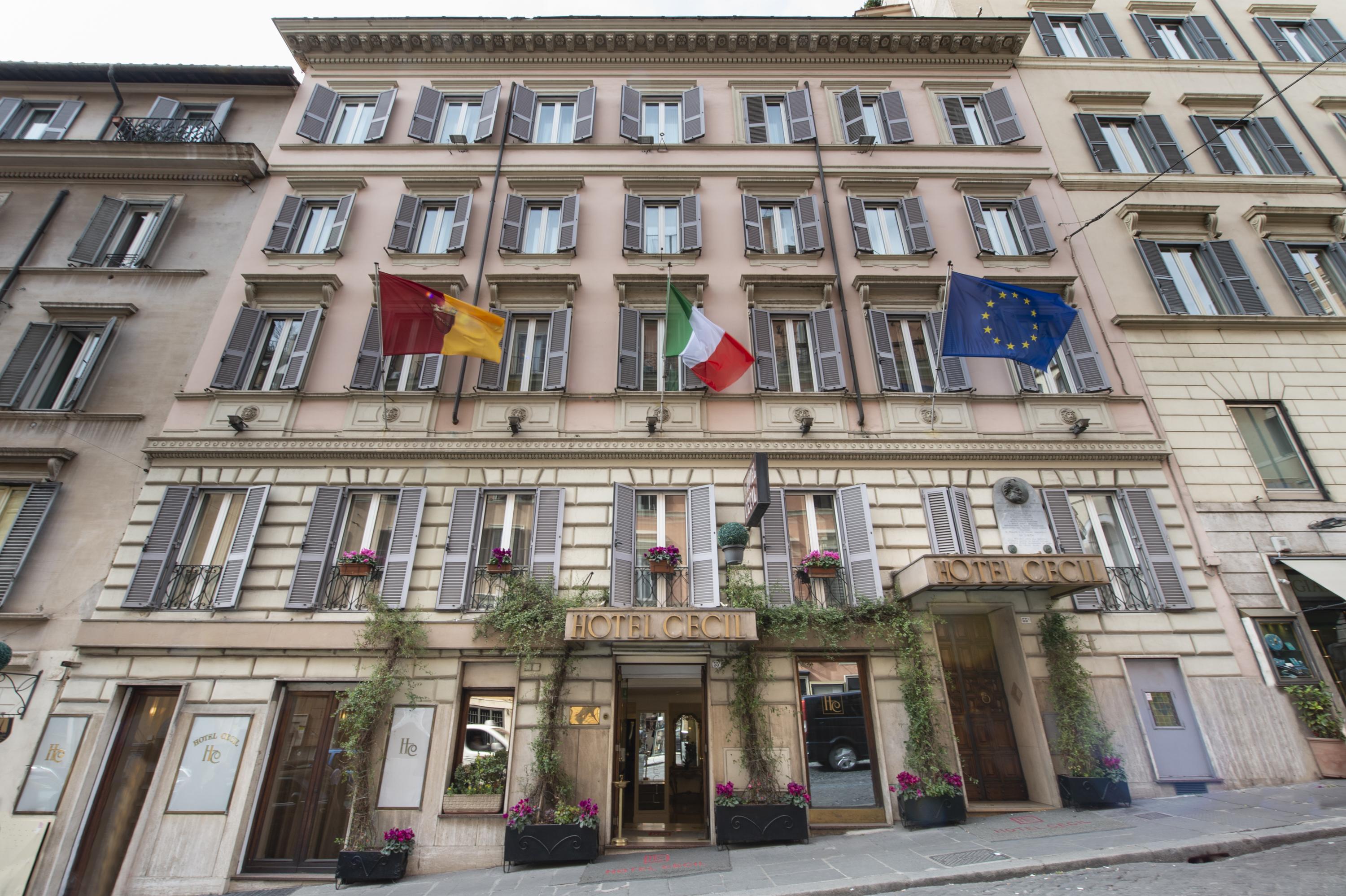 Hotel Cecil Ρώμη Εξωτερικό φωτογραφία