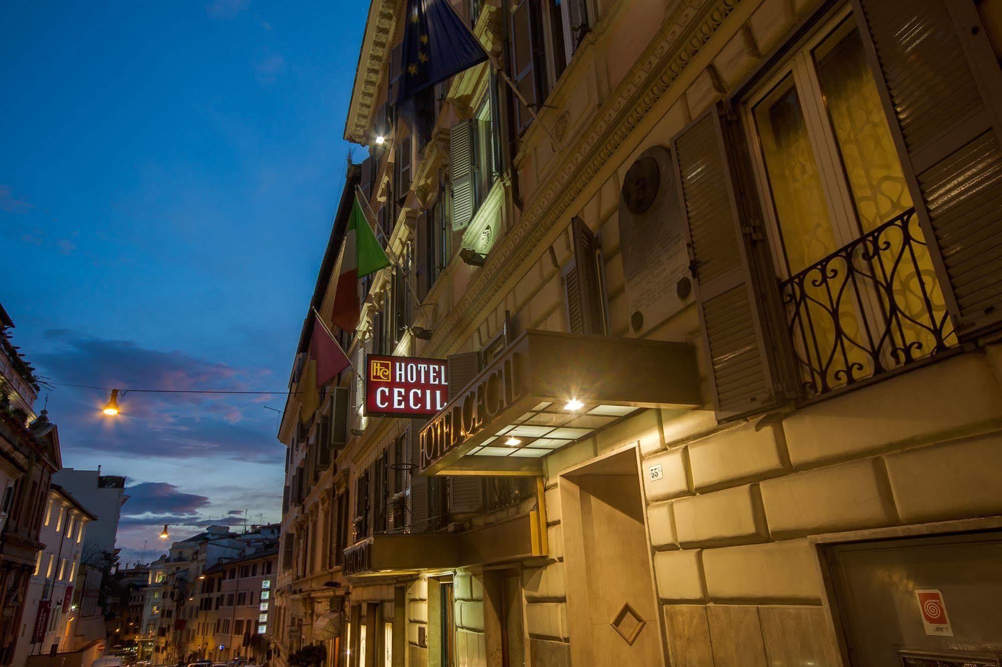 Hotel Cecil Ρώμη Εξωτερικό φωτογραφία