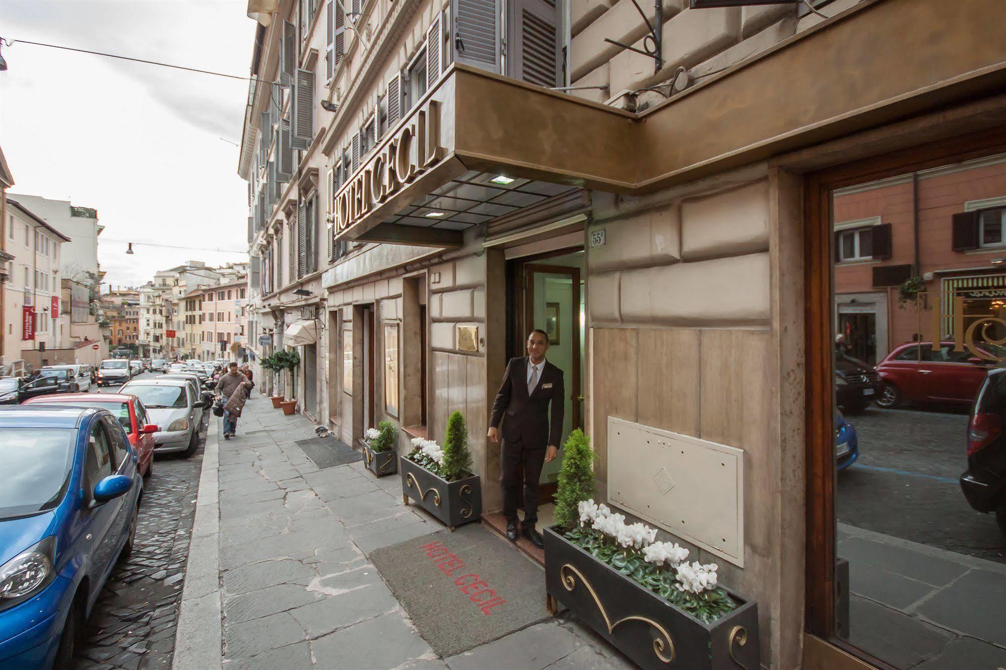 Hotel Cecil Ρώμη Εξωτερικό φωτογραφία