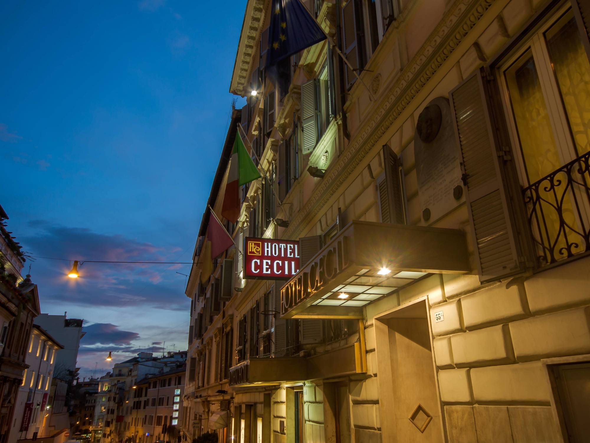 Hotel Cecil Ρώμη Εξωτερικό φωτογραφία